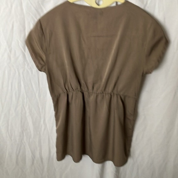 Banana Republic: Lightweight Geometric pattern top- PXS - Picture 12 of 16